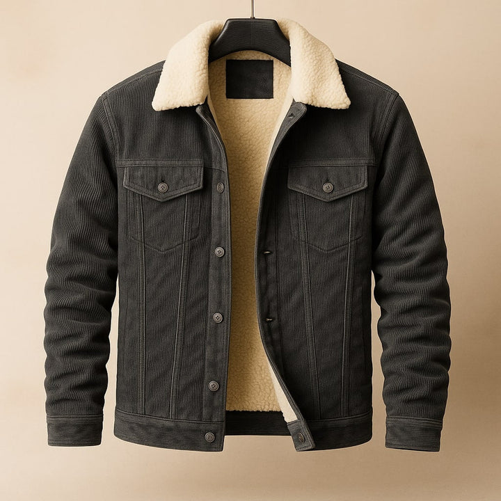 Alberto Corduroy Sherpa Jacket