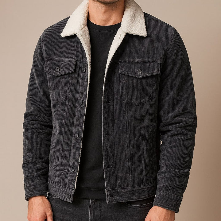 Alberto Corduroy Sherpa Jacket