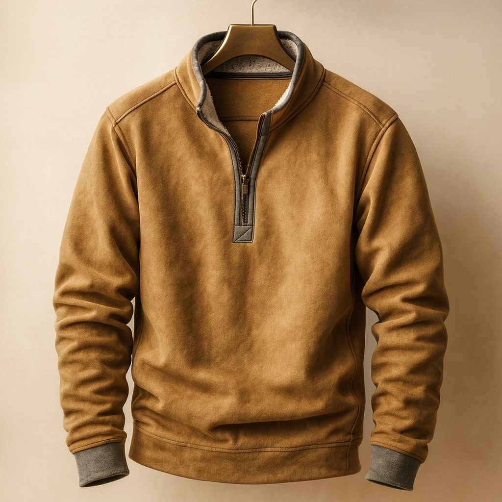 Stefano Half-Zip Fleece Pullover