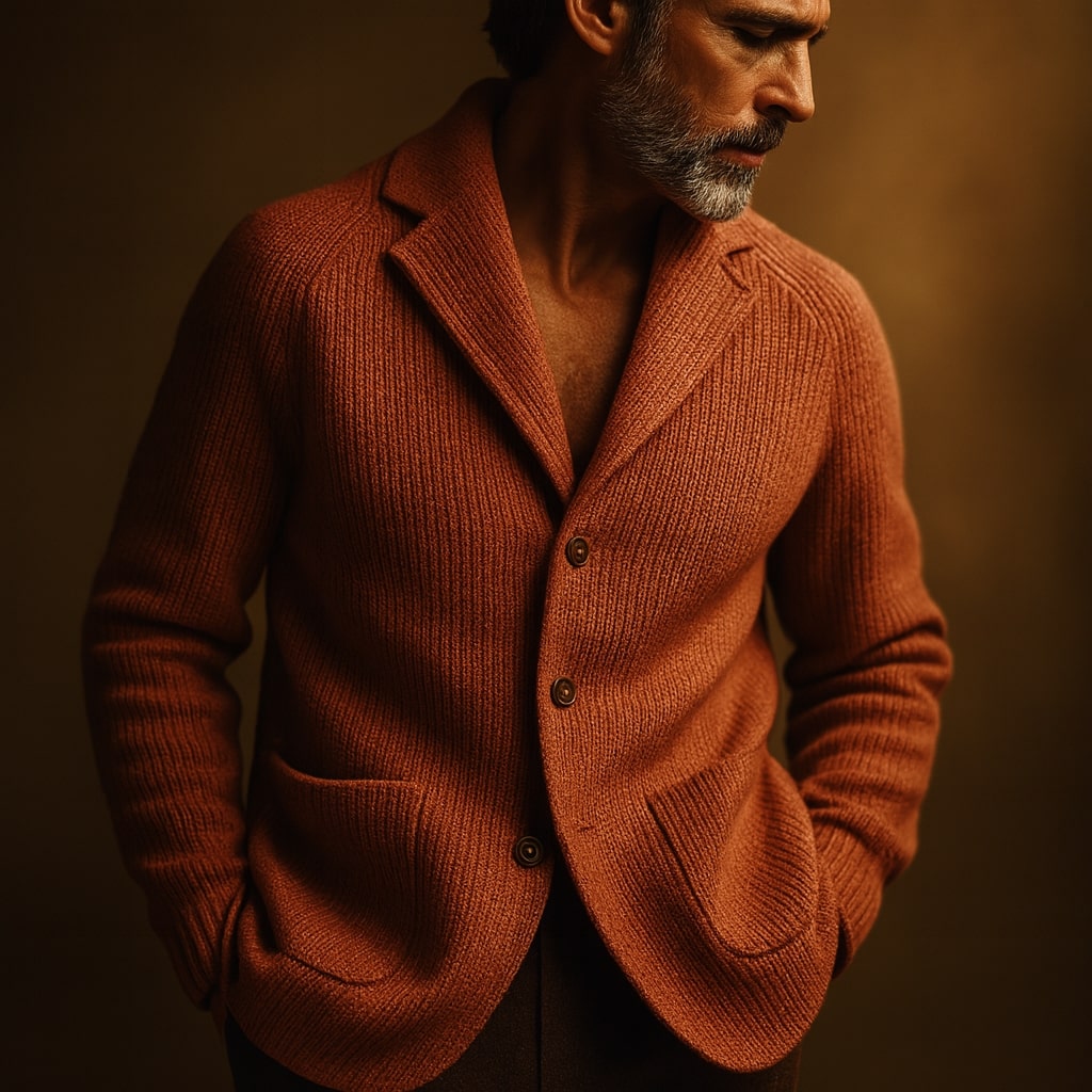 Renzo Knit Blazer Cardigan