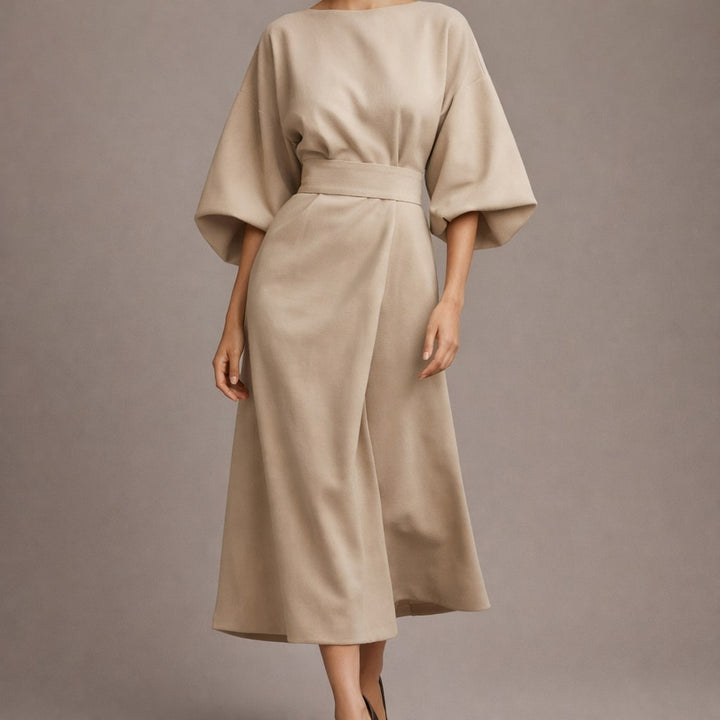 Elena Belted Dress