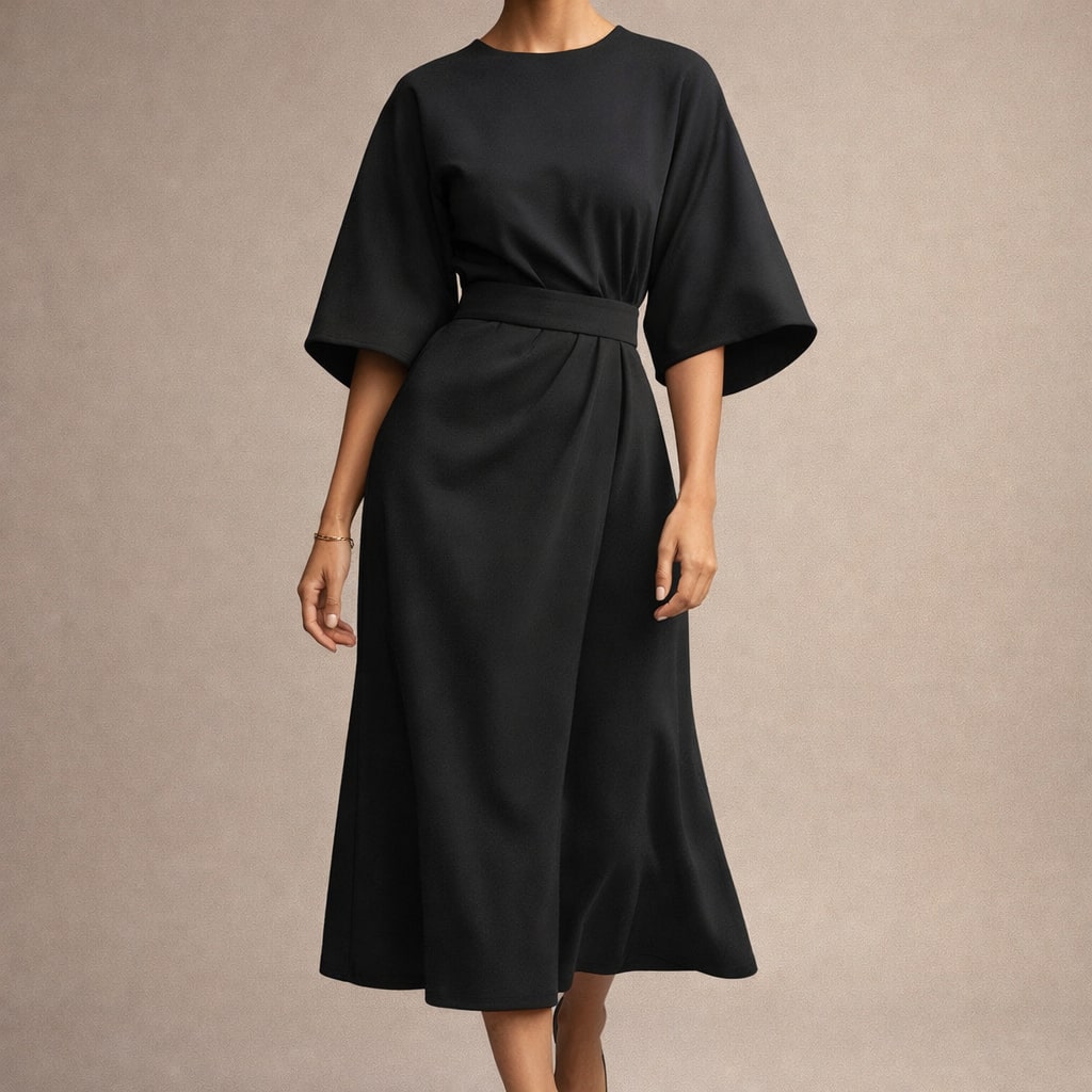 Elena Belted Dress