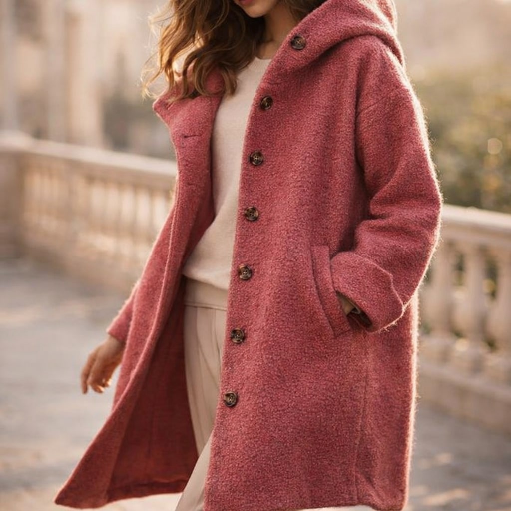 Rosalia Hooded Soft Coat