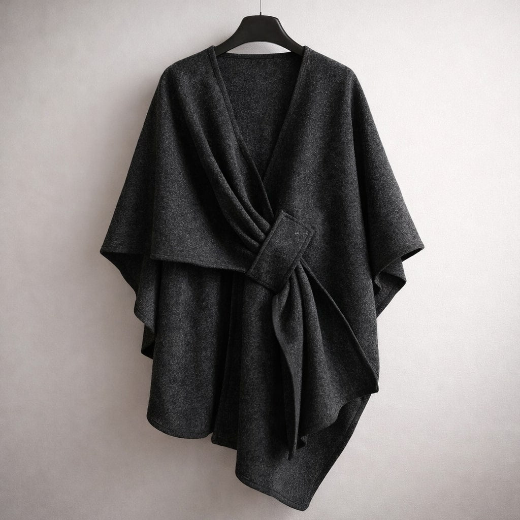 Lucia Wrap Poncho Top