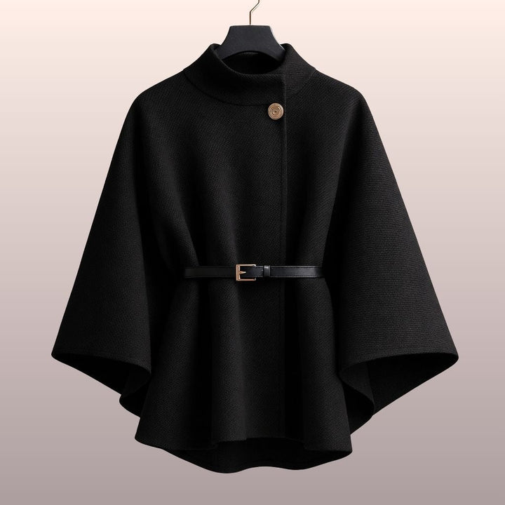 Valentina Belted Cape Jacket