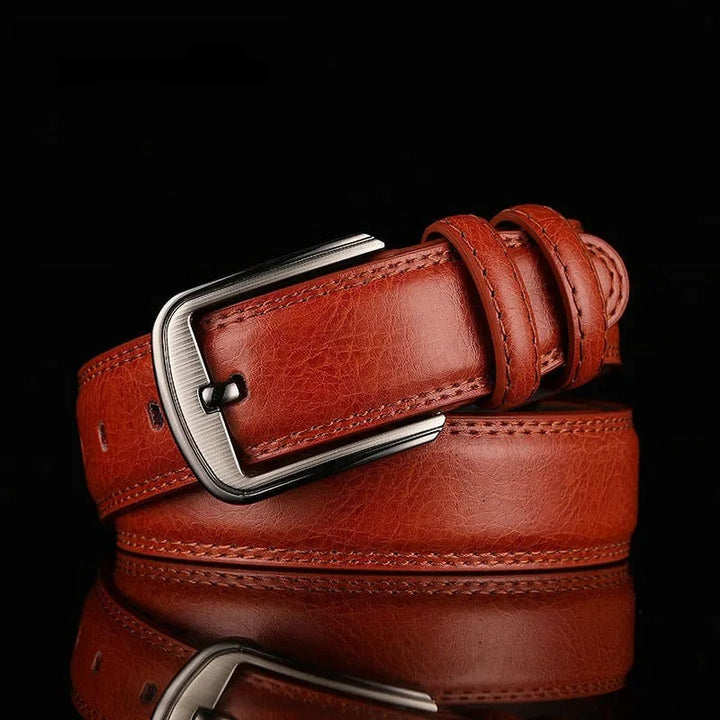 Stalwart 100% Cowhide Belt