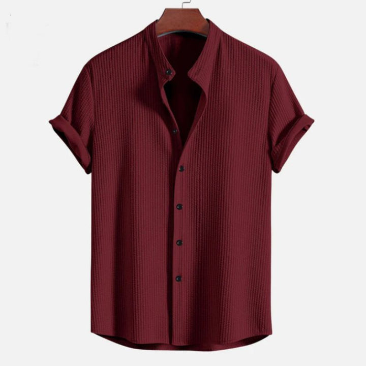 Beatriz Band Collar Shirt
