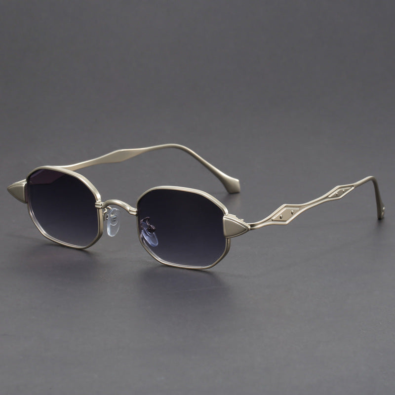 Sebastien Sculpted Metal Sunglasses