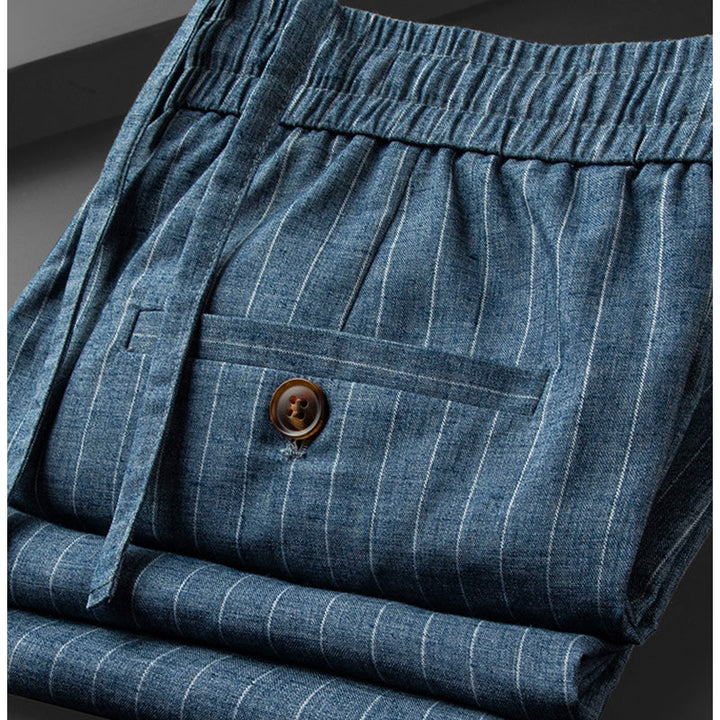 Emilien Linen-Cotton Trousers