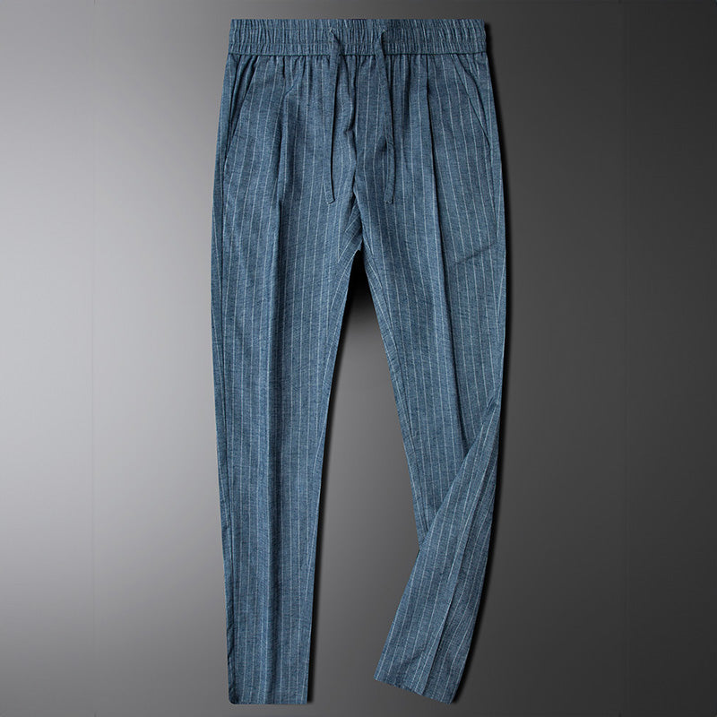 Emilien Linen-Cotton Trousers