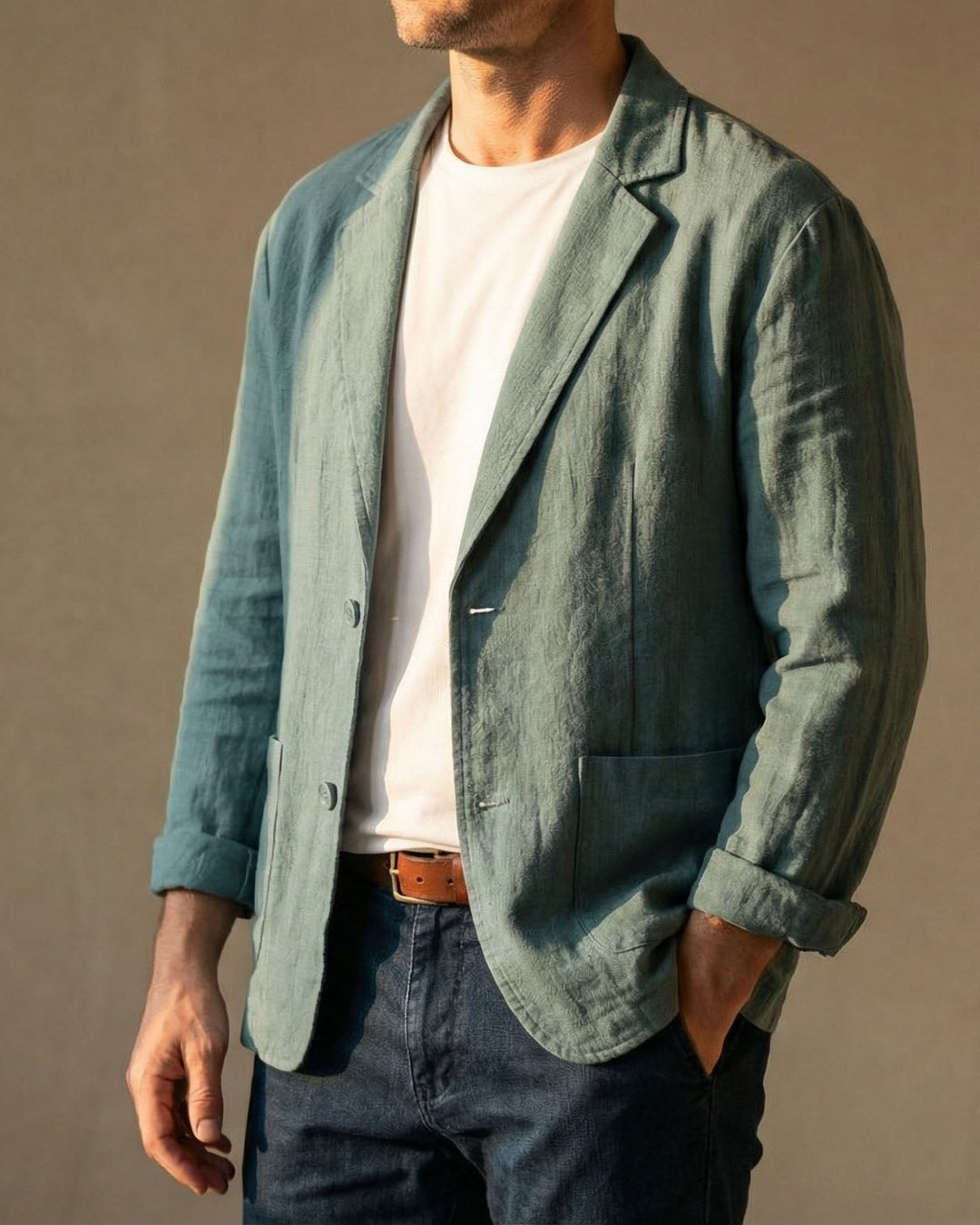Marbella Linen Blazer