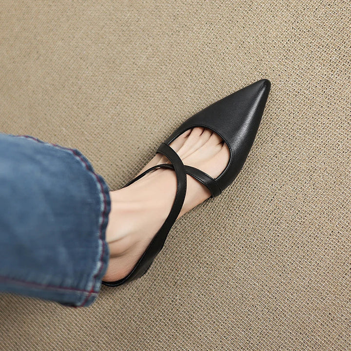 Hartley Genuine  Leather Mules