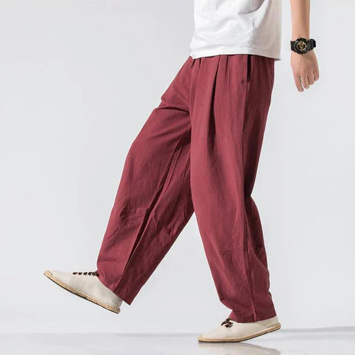 Kevera Cotton Linen Trousers