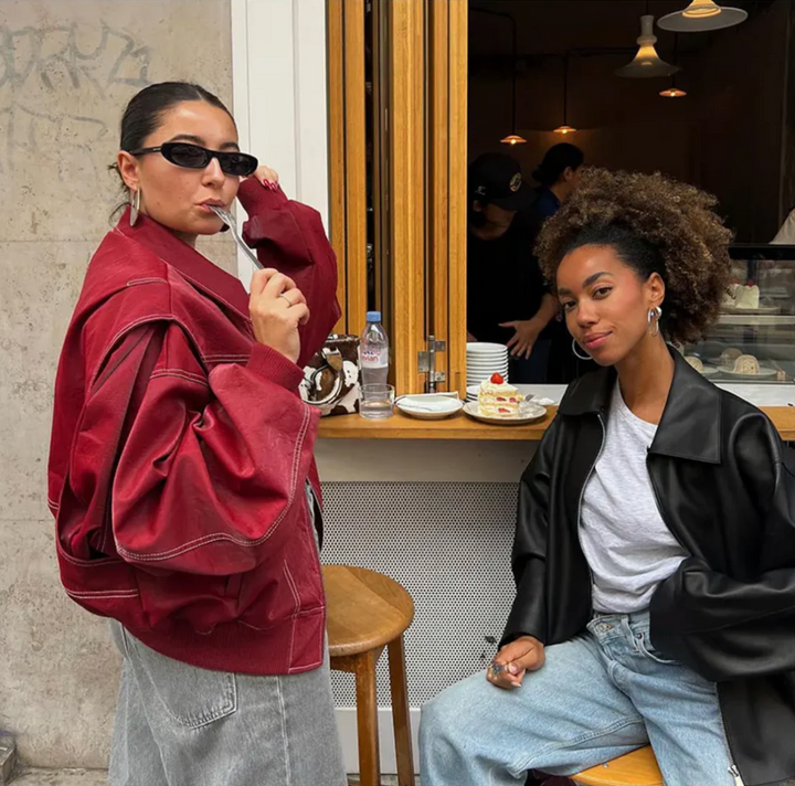 Clara - Women's Oversized Bomber Jacket