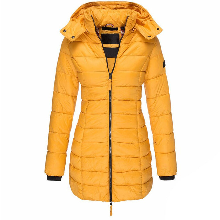 Sandra - The best and coziest winter jacket with a hood and zip