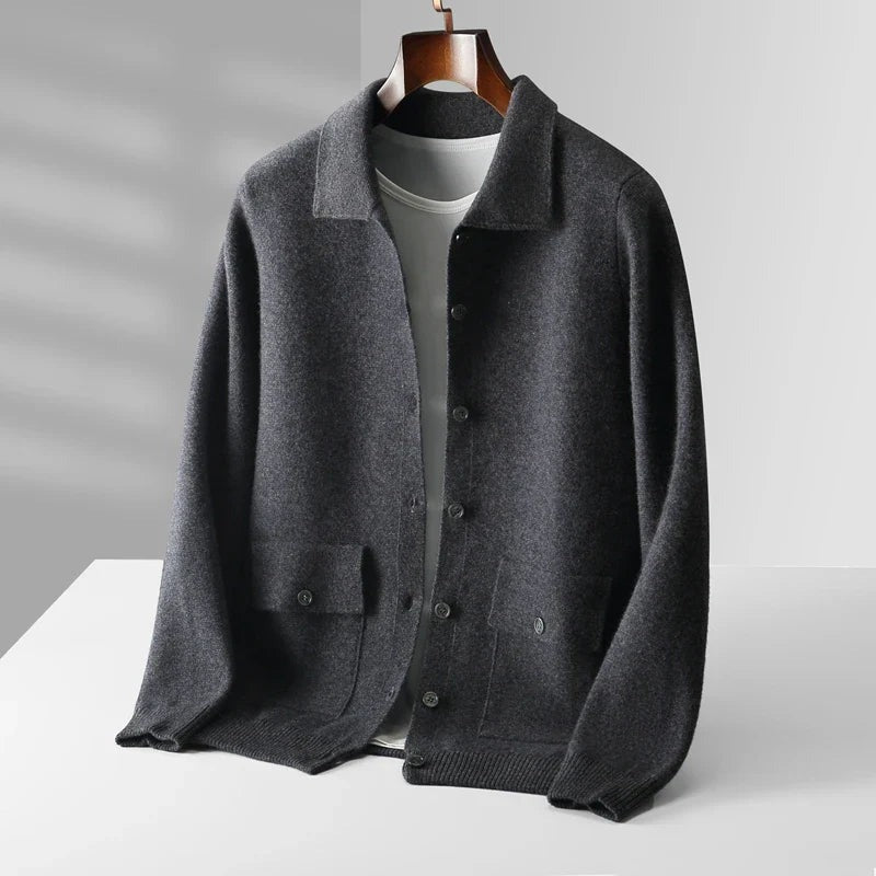 Maurizio Cashmere Button Jacket